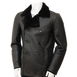 Conception personnalisée hommes en cuir véritable imperméable respirant coupe-vent hiver veste d'extérieur poids Standard style rue haute - Product Image 1