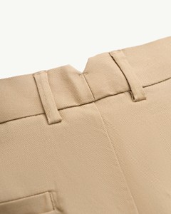 Shorts en toile pour homme, coupe droite, en élasthanne/coton, écologiques, respirants, séchage rapide, confortables, design décontracté d'été, couleur unie - Product Image 3
