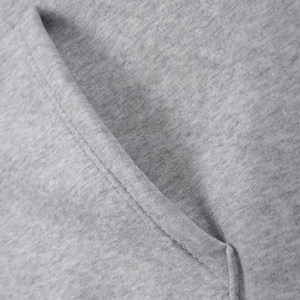 100% Cotton <b>Men's</b> Hooded Sweatshirt Solid Color Pullover Top for Spring Autumn & Winter Casual Sports <b>Hoodie</b> - Product Image 4