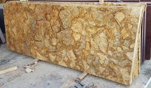 Dalles de marbre or de l'Alaska pour cuisine et salle de bain modernes Finition de surface polie durable à haute brillance pour revêtement mural et revêtement de sol - Product Image 6