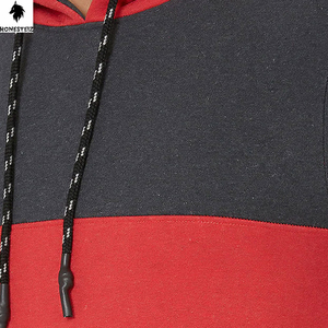 เสื้อมีฮู้ดแบบสวมหัวของผู้ชายผ้าเทอร์รี่ผ้าฝ้าย100% น้ำหนักเบาลายนูนทึบออกแบบได้ตามต้องการสำหรับฤดูหนาว - Product Image 5