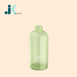 Bouteille d'emballage cosmétique PET Boston de haute qualité 350 ml 28/415 avec bouchon inviolable, modèle d'usine vietnamienne, plastique de qualité supérieure M0492T - Product Image 1
