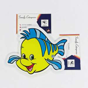 Fait sur mesure nouveau poisson carré conception acrylique cils tuile aimant coeur fleur durable de haute qualité à la mode cils outil - Product Image 5