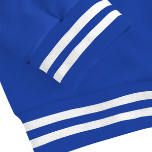 Zeta Phi Beta 1920 Sororité Fondateurs ZPB Bleu Blanc Grec Vie Varsity Letterman Veste Chenille Patch Style Porter - Product Image 6