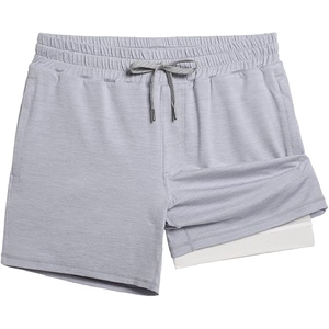 High Quality Canvas Unique Style Solid Casual High Waist <b>Knee</b> Length Fitness Shorts Men Pockets Breathable Quick Dry Drawstring - Product Image 6