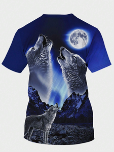 El mejor precio para ropa de verano para hombres Camiseta de adulto de tamaño extragrande impresa personalizada con técnica de sublimación - Product Image 3