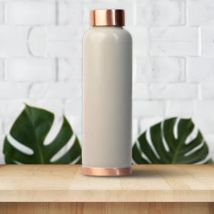 Botellas de agua de cobre de color personalizadas hechas a mano de la mejor calidad para beber al mejor precio de la India - Product Image 2