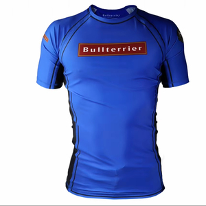 Camiseta de Compresión MMA 2026 Transpirable, Anti-UV, Ecológica, UPF50+, Diseño Personalizado, Manga Corta para Hombre - Product Image 1