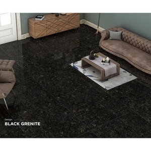 Dazzle Black 800x1600mm Carreaux de porcelaine GVT antidérapants pour mur et sol Ceramika pour la sophistication du bureau - Product Image 5