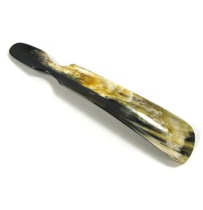 Calzador de cuerno de vaca/buey de lujo hecho a mano con el logotipo de la mejor calidad Artesanía natural para zapatos de fácil uso Tamaño largo - Product Image 2