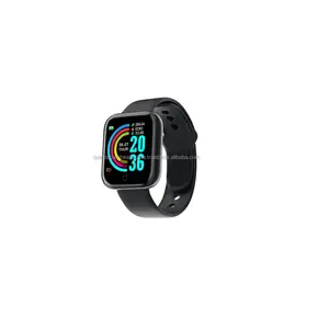 Square Smartwatches QC Z1 Y68/D20 2023 Top Selling Fitness Smartwatch Heart Rate SPO2 BP and Sleep Time Monitoring Smartwatches