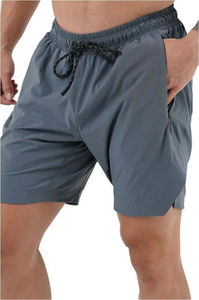 Nouveau modèle de short de sport avec logo personnalisé Short de fitness athlétique pour homme avec poches zippées Short de sport pour homme - Product Image 3