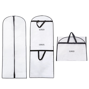 Bolsa de Almacenamiento para Trajes de Hombre y Vestidos de Novia de Alta Calidad Ecológica, Funda Protectora para Ropa con Cierre de Cremallera y Logotipo Personalizable - Product Image 2