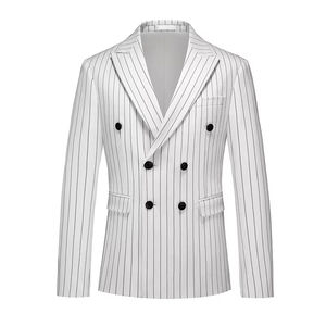 2025 automne luxe hommes robe costume haute qualité velours Blazer avec estampage à chaud imprimé veste affaires mode Style - Product Image 5