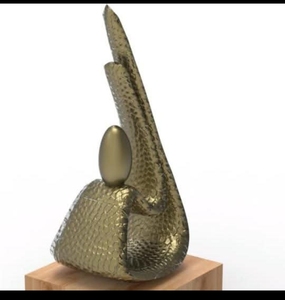 Figuritas de fundición de aluminio, esculturas de Metal de primera calidad para decoración del hogar y el jardín, diseño personalizado, suministro al por mayor aceptado - Product Image 3