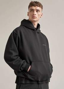 Sudaderas con Capucha de Poliéster/Algodón, Estilo Sencillo para Invierno, con Estampado Digital, Detalles Bordados y con Cuentas - Product Image 2