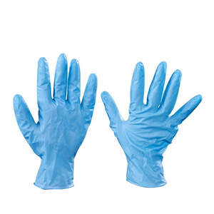 ถุงมือนิรภัยเกรดอาหารแบบใช้แล้วทิ้งถุงมือยางไนไตรล์สีดำสีน้ำเงินทนน้ำมันและมาตรการป้องกัน - Product Image 2