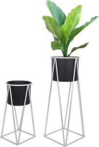 Top jardinières et pots à la mode finition décorative pour la maison et la décoration de mariage jardinières en métal décoration de plantes vertes - Product Image 2