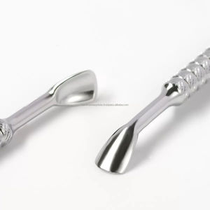 Empujador de Cutículas de Metal de Acero Inoxidable Reutilizable de Doble Cabeza Estilo Ruso con Puntas Biseladas en Forma de Herradura para Manicura y Pedicura Profesional - Product Image 5