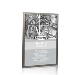 Silver Wood Decor <b>Poster</b> <b>Frame</b> 68 X 98 cm Simple Classical MDF Photo <b>Frame</b> Creative Pine Wood for Beach Home Stylish Elegant - Product Image 1