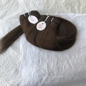 Extensions de cheveux lisses et colorés, qualité supérieure 100%, cuticule alignée #4, vente en gros, liste de prix, vendeur indien - Product Image 6