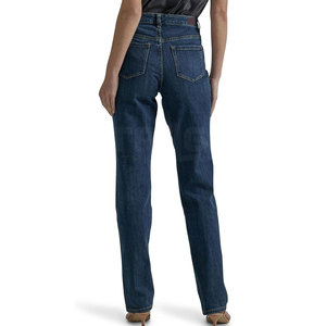 Pantalon en jean décontracté confortable et respirant avec une surface lisse, léger et écologique, 100% coton - Product Image 3
