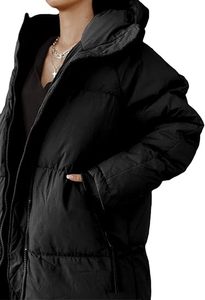 Vestes à capuche pour femmes personnalisables | Manteaux longs matelassés pour l'hiver par grossiste, fabricant, exportateur et fournisseurs - Product Image 5