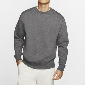 Sweat-shirts pour hommes 100% coton, design imprimé personnalisé, col rond de haute qualité, vintage, décontracté, uni, teinture unie, pour la salle de sport, le jogging, vente en gros - Product Image 1