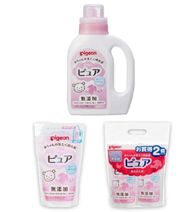 Detergente para ropa de bebé Paloma hecho en Japón, fácil limpieza, limpiador de 800ml para uso en ropa - Product Image 4