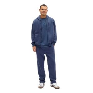 Sweat à capuche zippé pour homme Veste polaire décontractée Sweat-shirt à fermeture éclair complet Sweat-shirt à capuche Streetwear chaud pour l'hiver et l'usage quotidien - Product Image 4