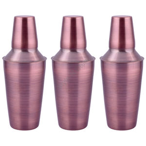 Juego de coctelera de acero inoxidable de cobre antiguo 500 ml/700 ml - Product Image 2