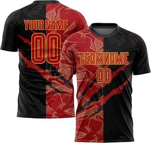 ชุดเครื่องแบบฟุตบอลแบบระเหิดสำหรับผู้ชายและทีมเยาวชนชุดเสื้อเจอร์ซี่กางเกงขาสั้นพิมพ์ลายสำหรับ2025 - Product Image 4