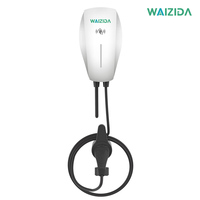 Cargador de Vehículos Eléctricos (VE) Monofásico de 7kW y 230V Tipo 2, Económico, para Concesionarios de Automóviles en Europa