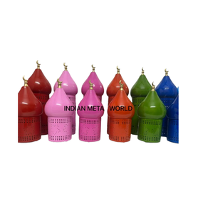 Muslim Home Decoration <b>Ornaments</b> Eid Mubarak Festive Ramadan <b>Ornaments</b> Minaret-Inspired Candle Holder in Attractive Price - Product Image 6