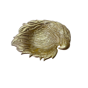 High Quality Handmade <b>Fish</b> Shape Metal Serving Tray <b>Gold</b> Color Finished for Home Hotels and Restaurants - Product Image 4