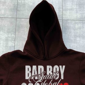 เสื้อฮู้ดแบบสวมหัวสำหรับผู้ชายเสื้อสเวตเตอร์ผ้าคอตตอน100% ลายปักสีพื้นย้อมสีล้วนดีไซน์ใหม่ล่าสุด - Product Image 3