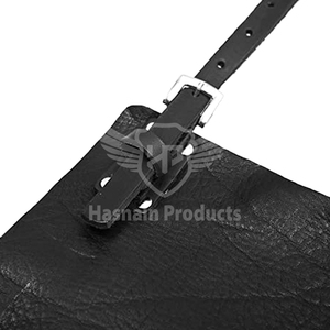 Tablier à bavette en cuir véritable de conception Unique du fabricant professionnel tendance mode Logo personnalisé meilleur prix en gros pour la haute - Product Image 3