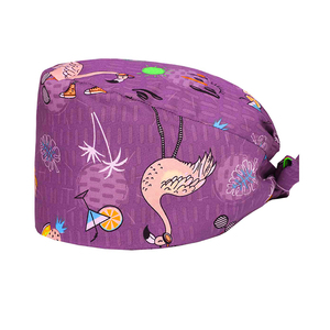 Nurse Hat Doctor Printing Embroidery Medical <b>Scrubs</b> Uniform <b>Caps</b> Polyester Custom High Quality Hospital <b>Cap</b> Dress Nurse Hats - Product Image 5