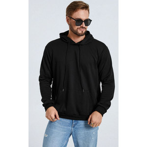 2025 <b>Men's</b> Cotton Fleece Pullover Hoodie <b>Thermal</b> Sweatshirt Warm Casual <b>Top</b> at Wholesale Rates - Product Image 1