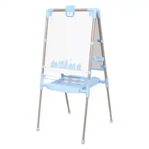 Children's double-sided floor growing easel for painting and drawing kids creative easel educational