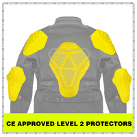 Veste de moto en coton pour homme avec doublure imperméable CE niveau 2 Protecteurs coupe-vent et respirants
