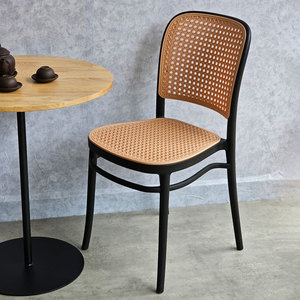 Modern Durable 60cm Round Coffee <b>Table</b> and 2 Plastic Chairs Combo Living Room Furniture-CBCF297 - Product Image 6