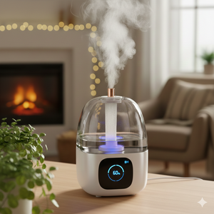 Humidificador Ultrasónico de Plástico de Alta Capacidad de 3-5L, Controlado por Aplicación, Moderno, Silencioso, Vapor Frío, Ecológico, USB, para Hogar y Oficina - Product Image 3