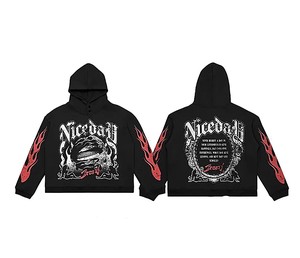 เสื้อฮู้ดดี้ 3 มิติ สำหรับฤดูหนาว คุณภาพสูง สตรีทแวร์ ผ้าฟลีซหนานุ่ม รุ่น Essential สำหรับทุกเพศ พิมพ์ลายดิจิทัล ผ้าฝ้าย 100% ปักลาย 3 มิติ - Product Image 1