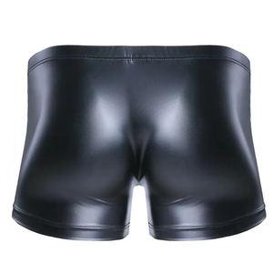 Logo personnalisé OEM ODM Dernier modèle Shorts en cuir pour hommes Produit professionnel de qualité supérieure Street Wear Shorts en cuir - Product Image 6