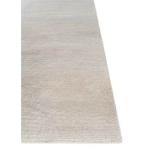 Tapis en laine noués à la main Aprezo gris et noir, design abstrait 3D pour usage domestique - Siwl-24, tapis de salon et tapis de couloir - Product Image 4