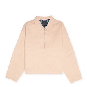 Chaqueta de trabajo de lona resistente personalizada para hombre, chaqueta de trabajo de invierno con cremallera y forro para hombre - Product Image 1