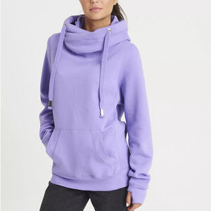 Dernier design Pull décontracté à col croisé, fabriqué dans les meilleurs matériaux Sweats à capuche personnalisés Streetwear Vintage pour femmes Polaire Sweats à capuche décontractés - Product Image 2