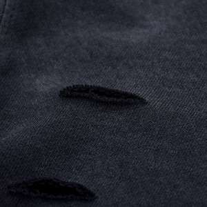 Sweat à capuche pull-over 100% coton pour hommes 420gsm sweat à capuche surdimensionné à épaules tombantes sweats à capuche personnalisés - Product Image 6