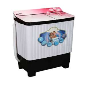 Lavadora/Secadora Semiautomática de Carga Superior Kimatsu Todo en Uno con Tambor de Acero Inoxidable y Carcasa de Plástico, Eficiencia Energética Clase A+++. - Product Image 1